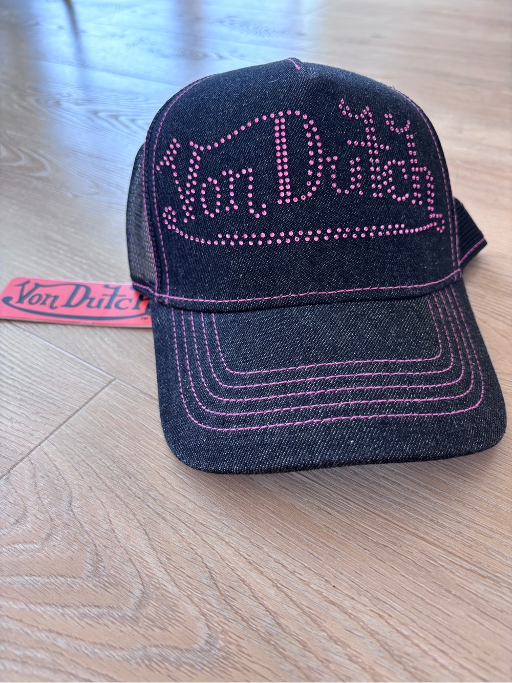 Von Dutch Dark Denim Women’s Baseball Cap